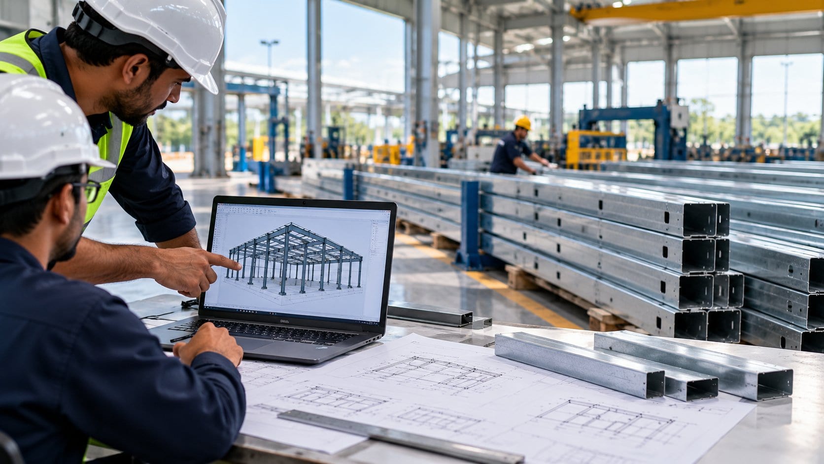 From digital design to steel production